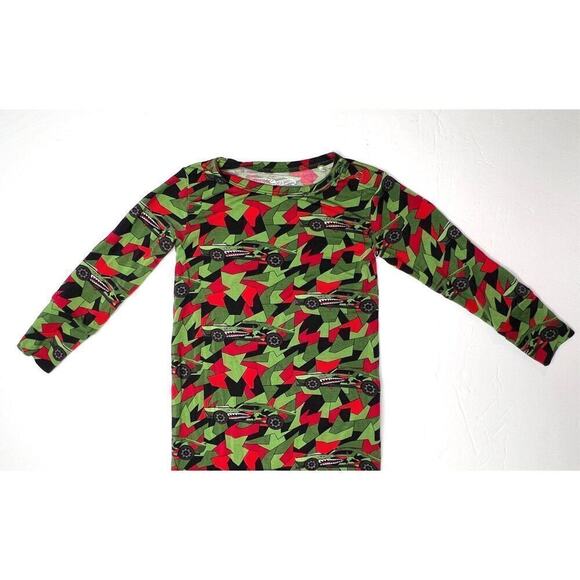 Posh Peanut Mattel Bamboo Muscle Hot Wheels Green Romper 18-24 months Racing - Picture 4 of 8